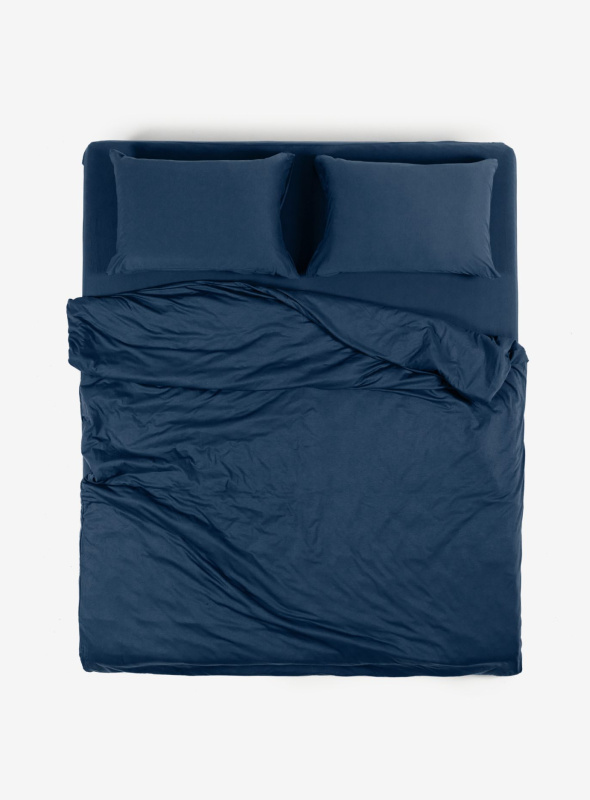 Пододеяльник из тенселя Графит (Tencel)