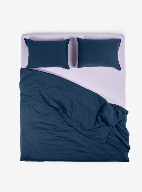 Пододеяльник из тенселя Графит (Tencel)
