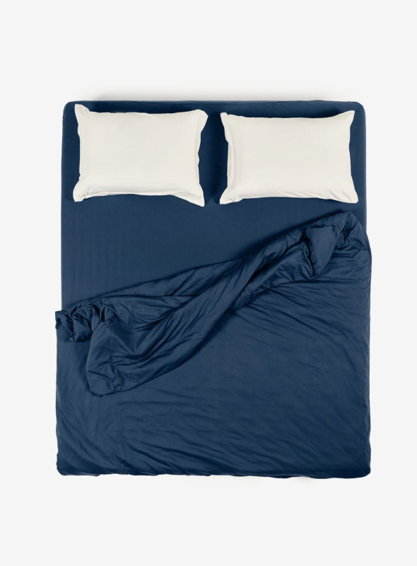 Пододеяльник из тенселя Графит (Tencel)