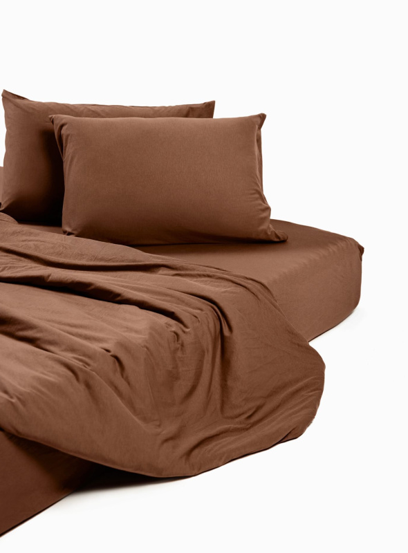 Комплект постельного белья из тенселя Мокка (Tencel)
