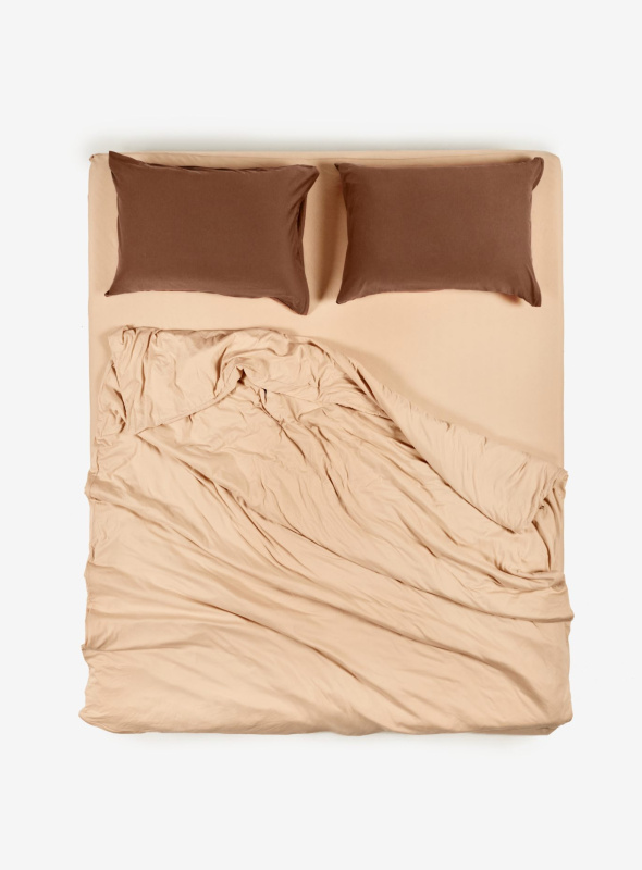 Пододеяльник из тенселя Пудра (Tencel)